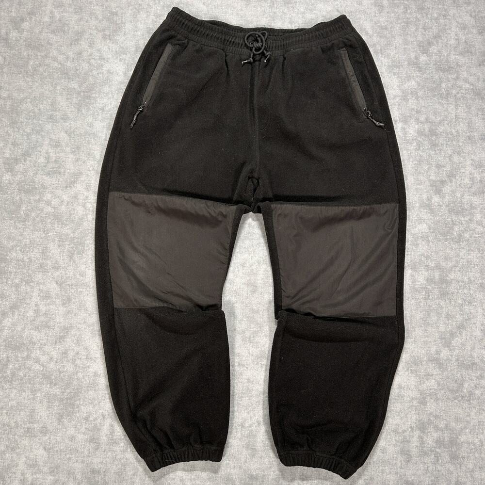 Autumn MTN Collection Bask Fleece Pants Mens XL Black Polar Fleece Nylon